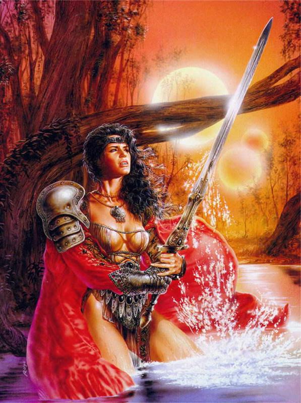 Wetsword By Luis Royo