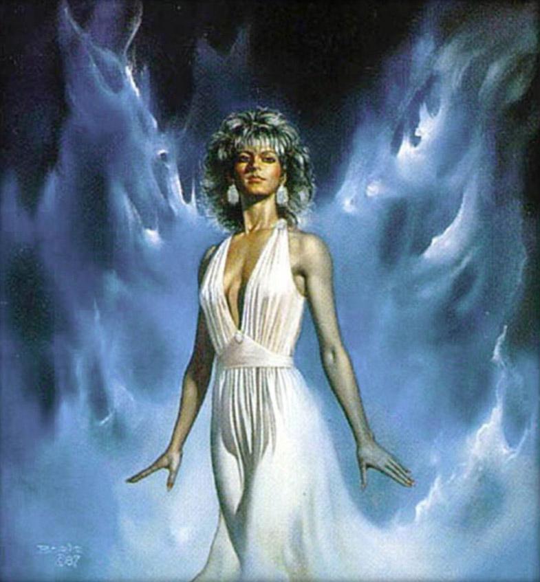 White Angel By Boris Vallejo