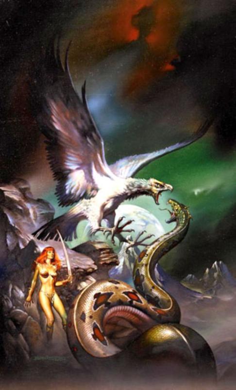 White Eagle By Boris Vallejo