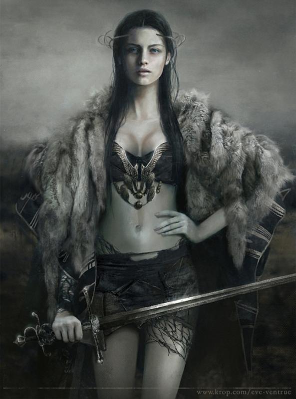 White Fur By Eve Ventrue