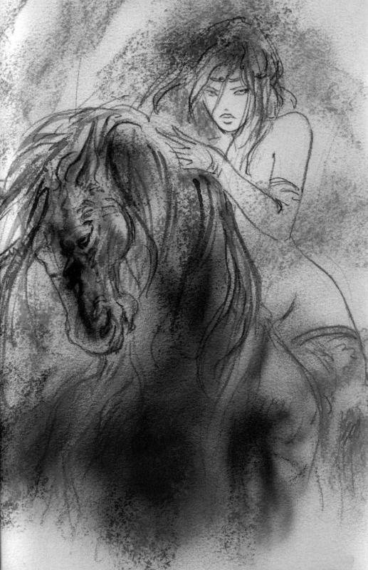 Wild Sketches I 001 By Luis Royo