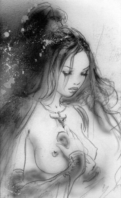 Wild Sketches I 005 By Luis Royo