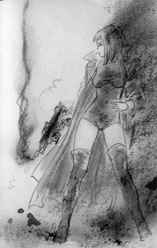 Wild Sketches I 076 By Luis Royo