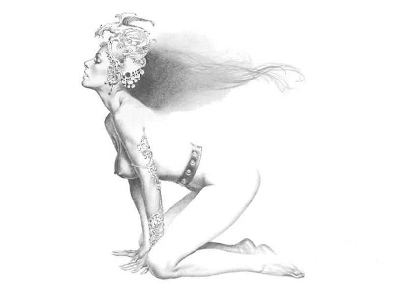 Wind Blow By Boris Vallejo