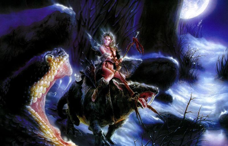 Wings Of Dream By Luis Royo