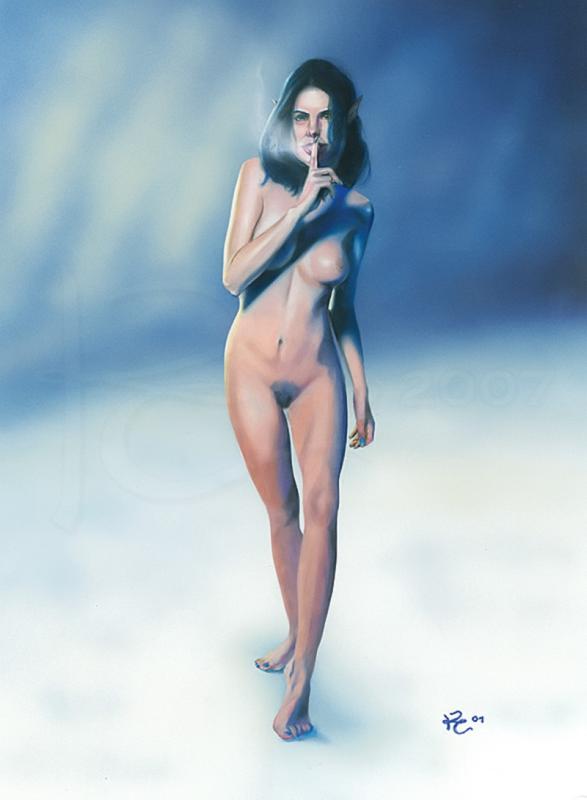 Winter Nymph By Kevin Clark