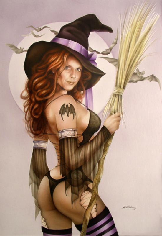 Witch By Michael Calandra
