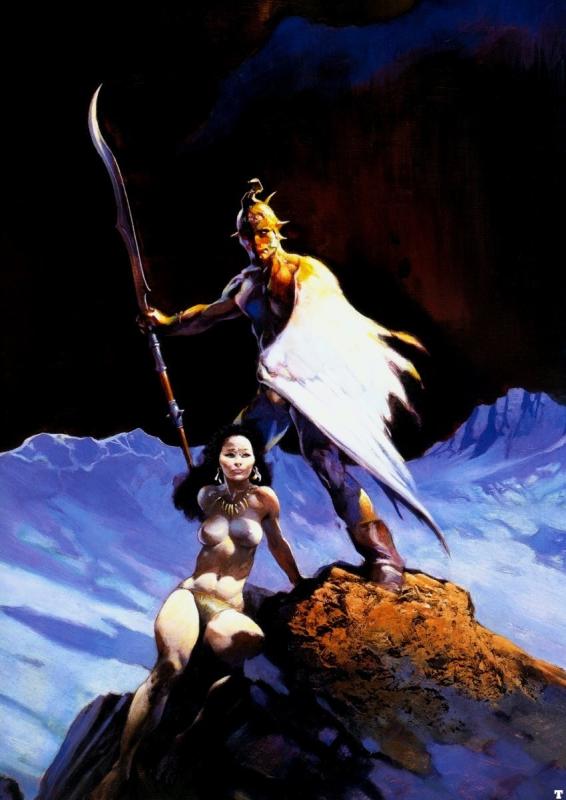 Witherwing 2 By Frank Frazetta