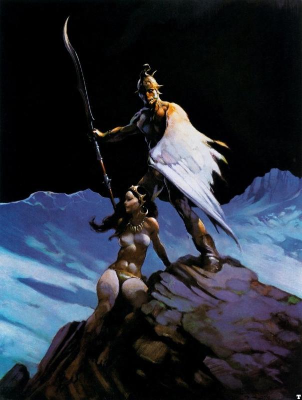 Witherwing By Frank Frazetta
