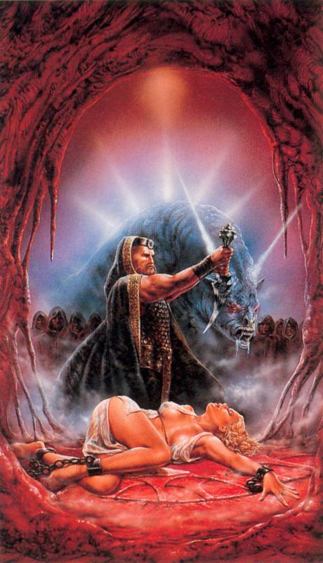 Women Nightmare Of God By Luis Royo