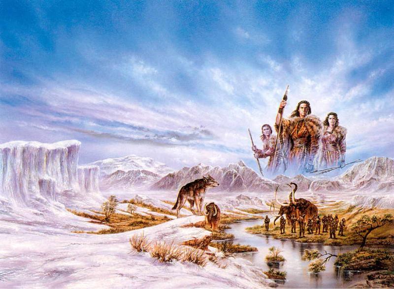 Women People Of Wolf By Luis Royo