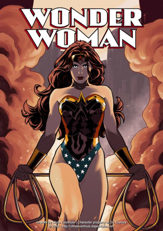 Wonder Woman Peacemaker By Chris Evenhuis