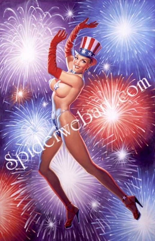 Yankee Doodle Sweetheart By Greg Hildebrandt