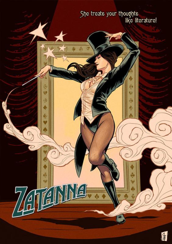 Zatanna Magic Dance By Chris Evenhuis