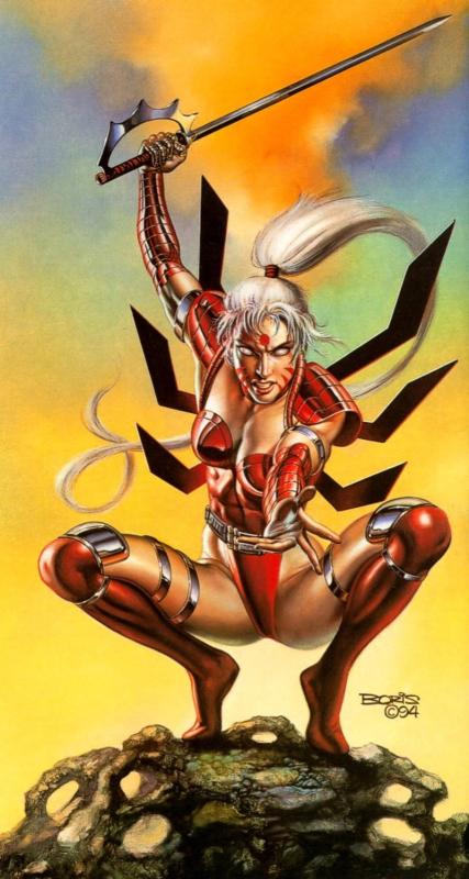 Zealot By Boris Vallejo