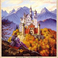 Darrell K Sweet-Darrell K Sweet - Neuschwanstein In Bavaria