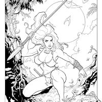 Frank Cho-Shanna the She Devil 001 By Frank Cho