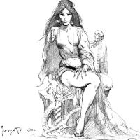 bw Fire and Ice