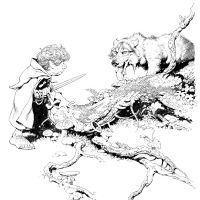 bw Middle Earth