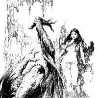 bw Princess and the Swamp-thing