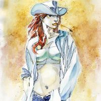 Jim Lee-Fairchild Painting By Jim Lee