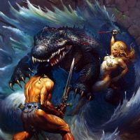 Conan and the Amazon-Scaled Vengeance