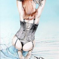 Kelly in Corset