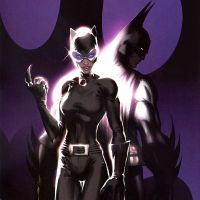 Michael Turner-Catwoman and Batman By Michael Turner