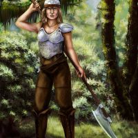 Theresa McGray-Female Human Fighter By theresa McGray