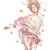 Yvonne Gilbert-Fashion Drawing